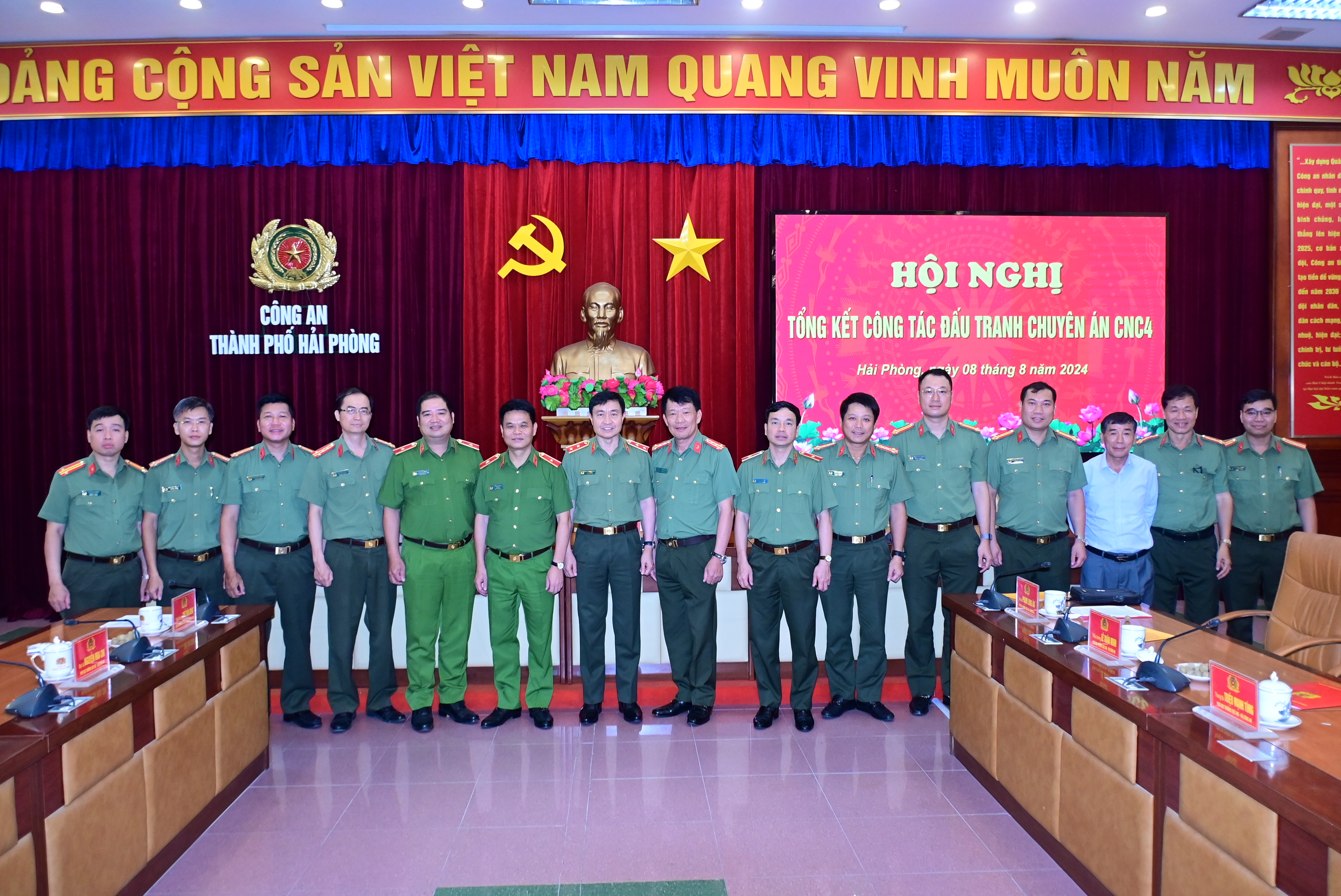 Tổng kết công tác đấu tranh Chuyên án CNC4